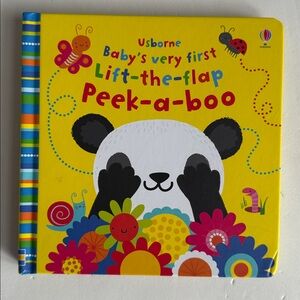 Usborne Baby’s Very First Life-the-Flap Peek-a-Boo Children’s Book